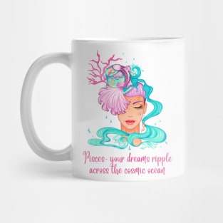 Pisces Birth Sign Mug